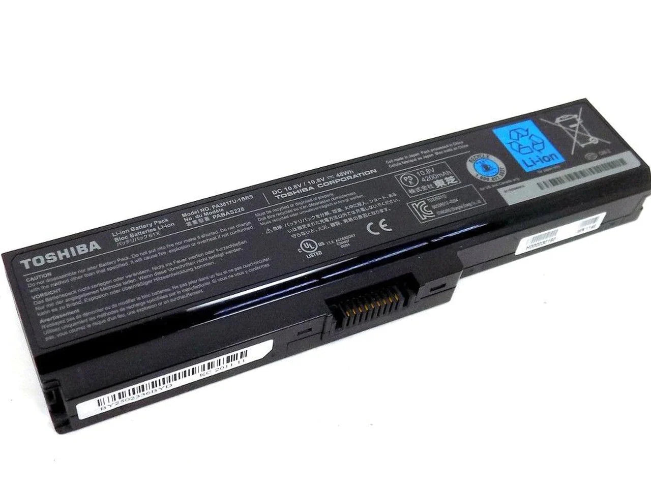 Original PA3817U-1BAS Toshiba Satellite P750- 10F, Satellite P775-0FW, PA3816U-1BAS PA3816U-1BRS Laptop Battery