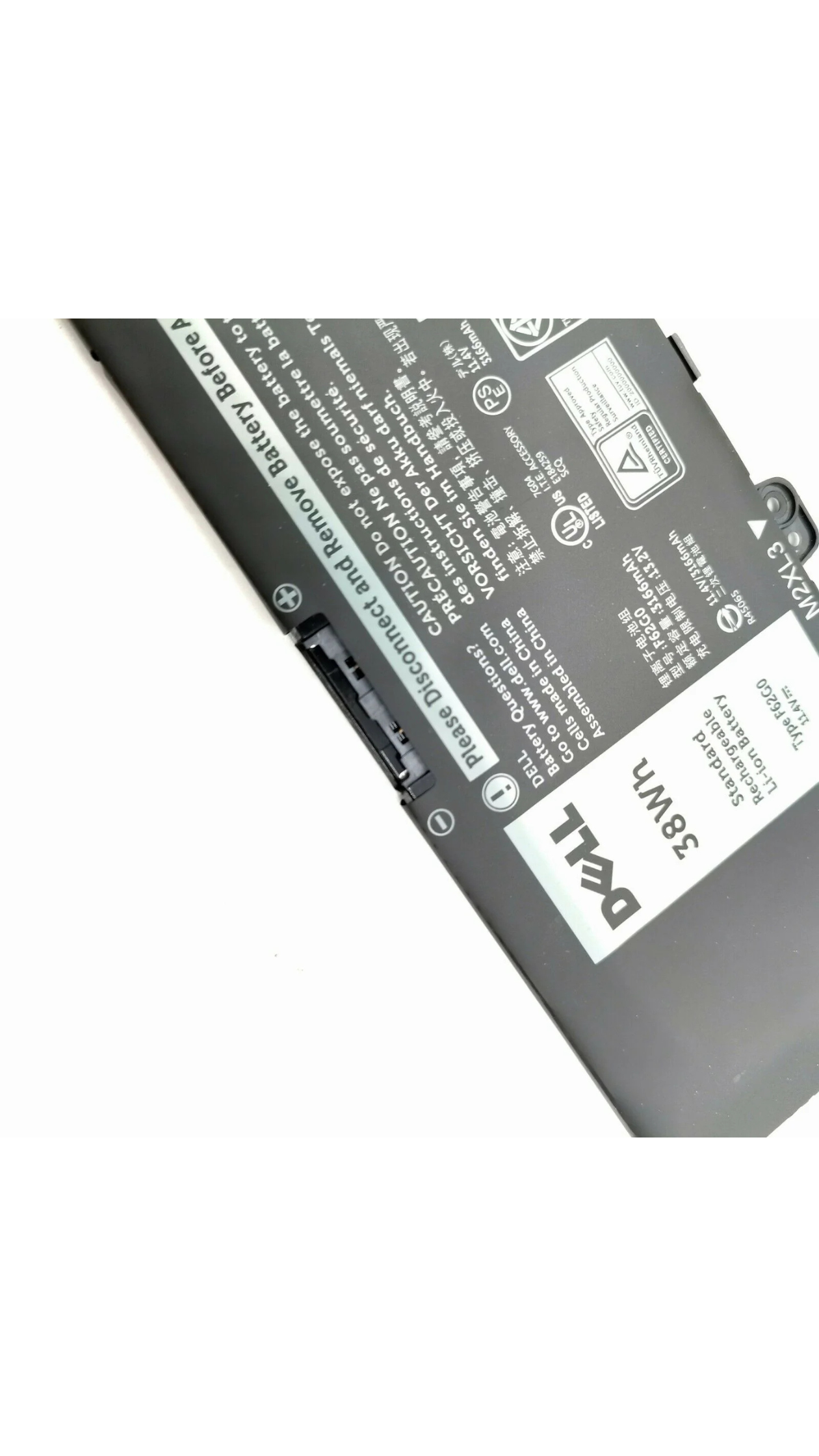 Genuine Dell Inspiron 13 2-in-1l Inspiron 13 38Wh 3-cell Laptop Battery