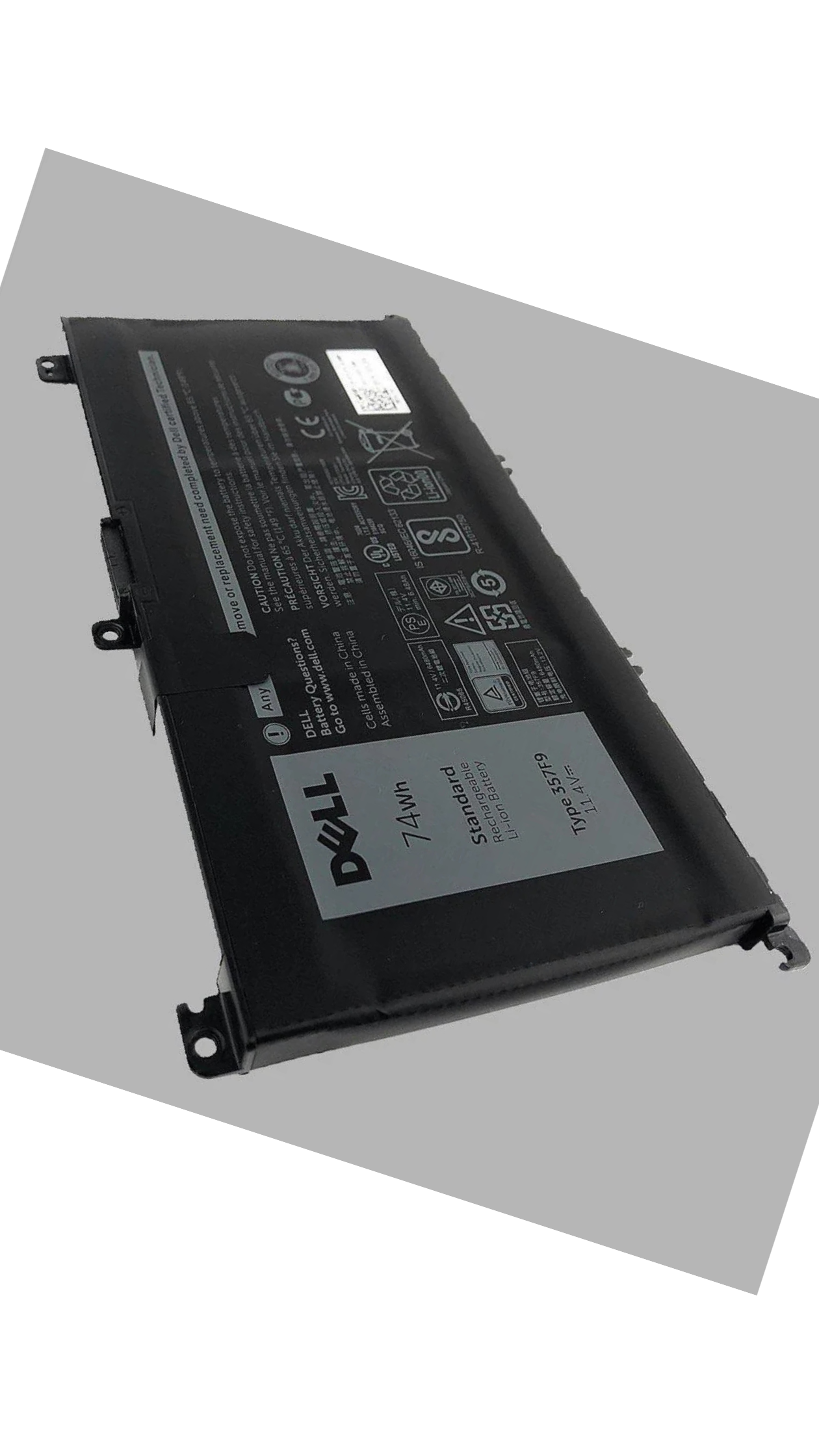 11.4V 74Wh Original 357F9 Dell Inspiron 15 7559 7000 INS15PD-1548B INS15PD-1748B INS15PD-1848B Laptop Battery