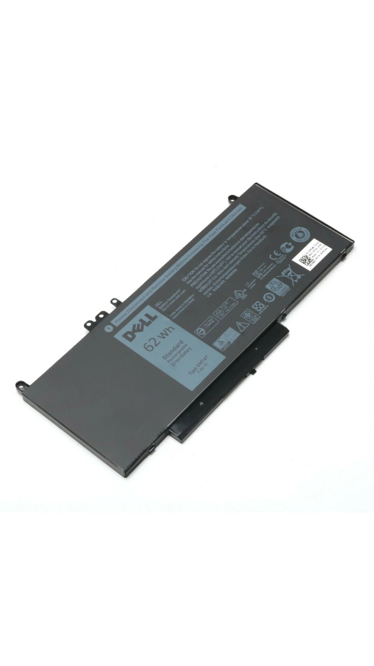 Original Dell Latitude E5470 4-cell 62Wh Laptop Battery - 6MT4T