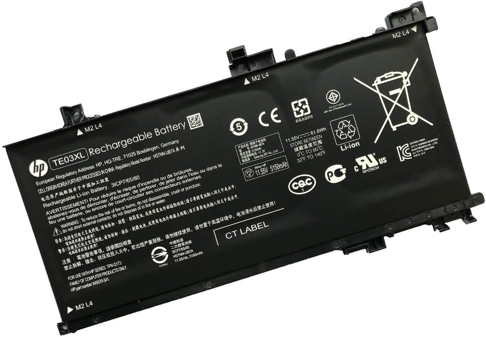 TE03XL Original HP Pavilion 15-BC000, WASD 15-AX033TX, Omen 15-AX000 Series Notebook Laptop battery