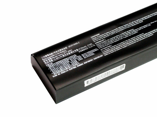 Original BTY-M6H MSI GE62 GE72 series 6QD 6QD-001XCN Laptop Tablet 10.8V 3834mAh 41.4wh Laptop Battery
