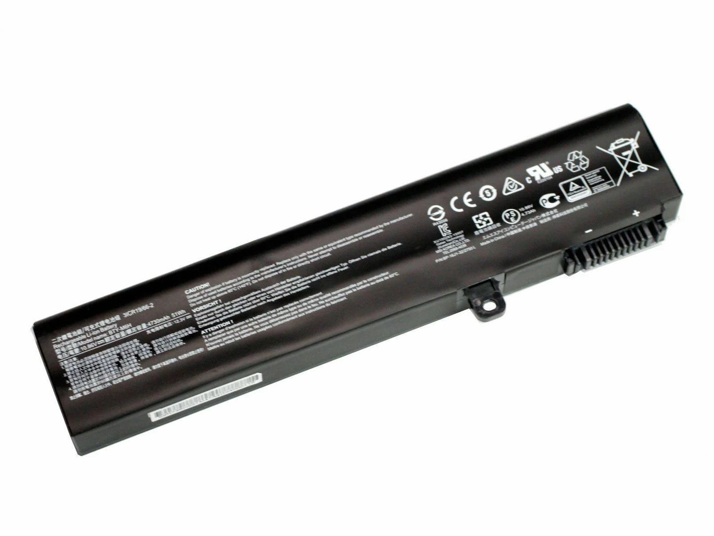 Original BTY-M6H MSI GE62 GE72 series 6QD 6QD-001XCN Laptop Tablet 10.8V 3834mAh 41.4wh Laptop Battery