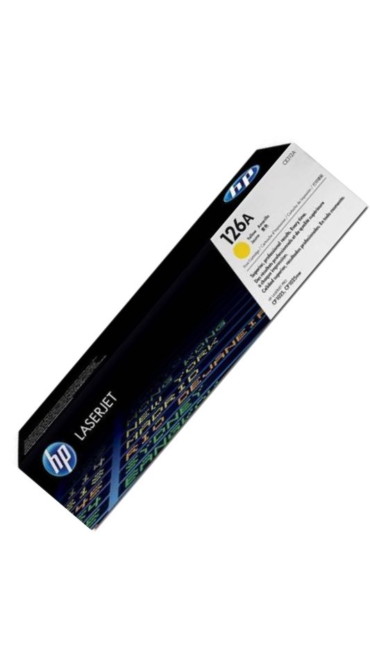 HP 126A Yellow Original Laserjet Ink Toner Cartridge