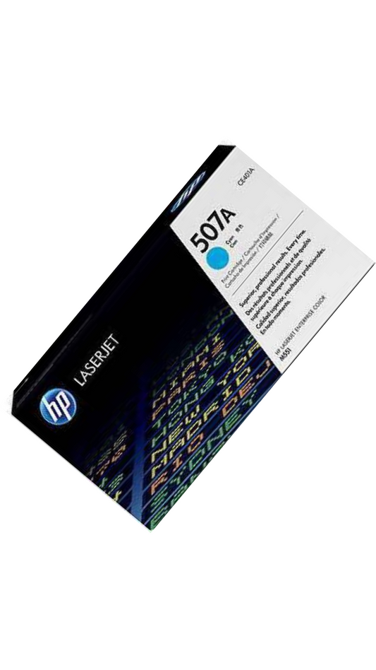 Hp 507A Cyan Original Laserjet Toner Cartridge - Ce401A