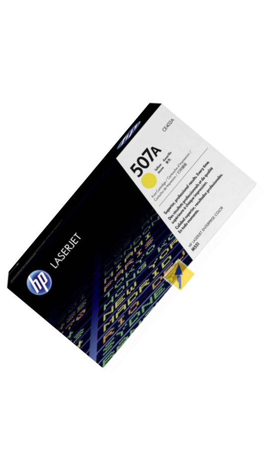 HP 507A Yellow Original LaserJet Toner Cartridge