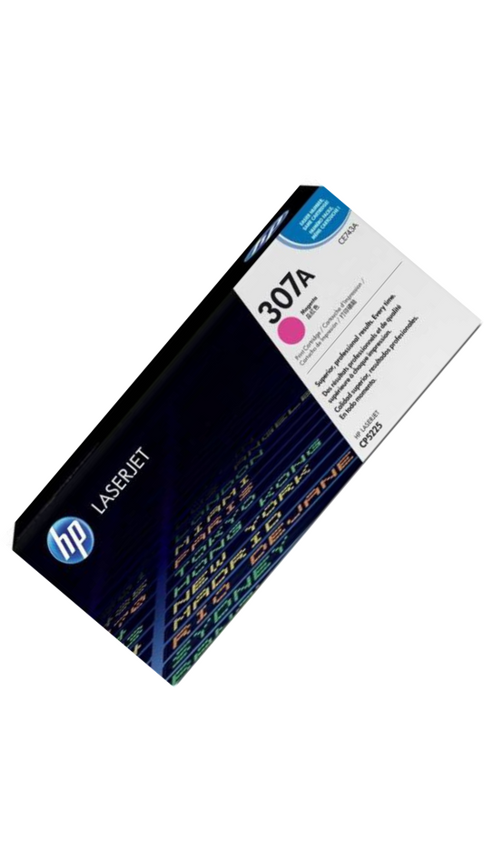 Original HP 307A LaserJet Toner Cartridge (CE742A) - Yellow