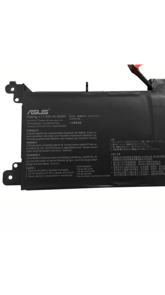B31N1705-1 Genuine Asus VivoBook Flip 14 TP410UA-EC339T, VivoBook Flip 14 TP410UA-EC245T Laptop Battery