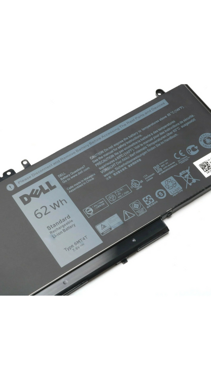 Original Dell Latitude E5470 4-cell 62Wh Laptop Battery - 6MT4T