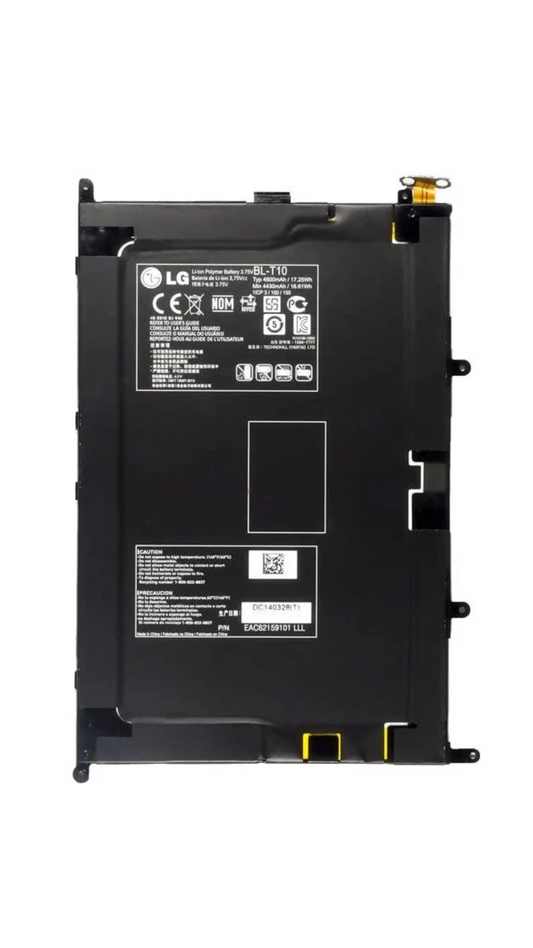 Genuine LG G Pad 8.3 in Table V500 VK810 BL T10 3.75V 17.25Wh 4600mAh BL-T10 Laptop Battery