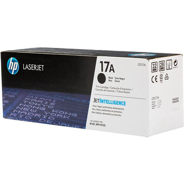 HP 17A Black Original LaserJet Toner Cartridge (CF217A)