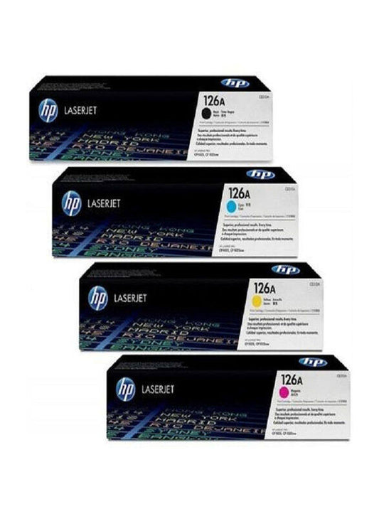 HP 126A Multicolour Original LaserJet Ink Toner Cartridge Set