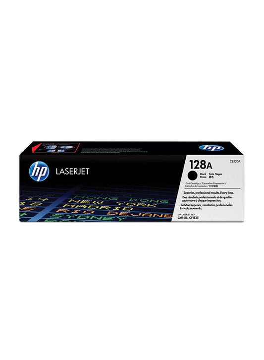 HP 128A Black Original LaserJet Toner Cartridge