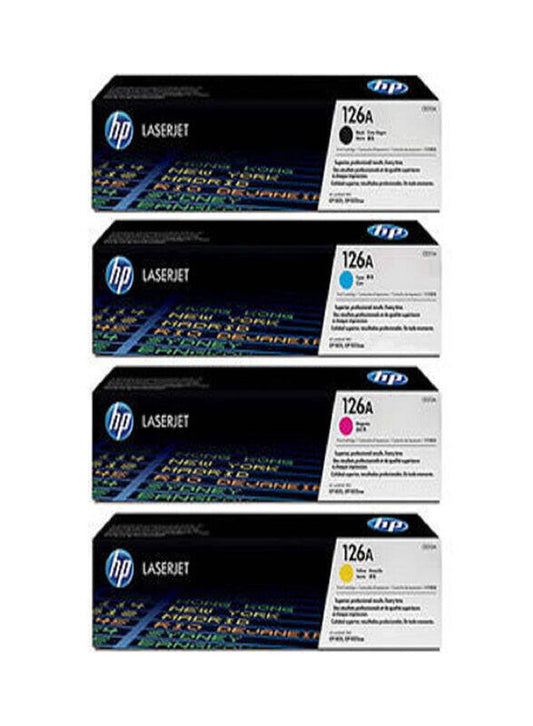 HP 126A Multicolour Original LaserJet Ink Toner Cartridge Set