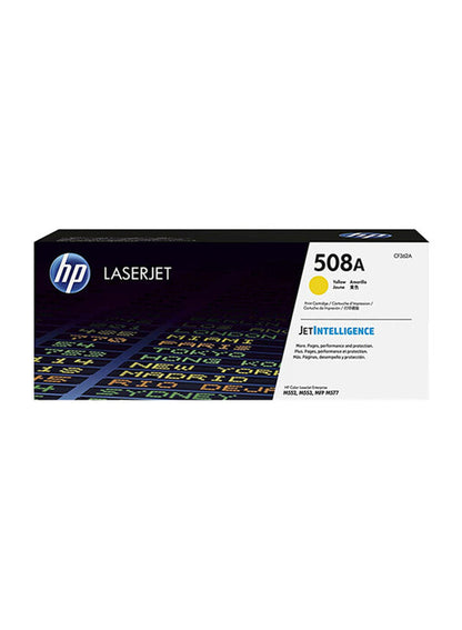 HP 508A Yellow Original LaserJet Toner Cartridge (CF363A)